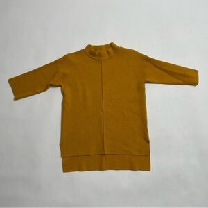 RACHEL ZOE thick mock neck half sleeve top